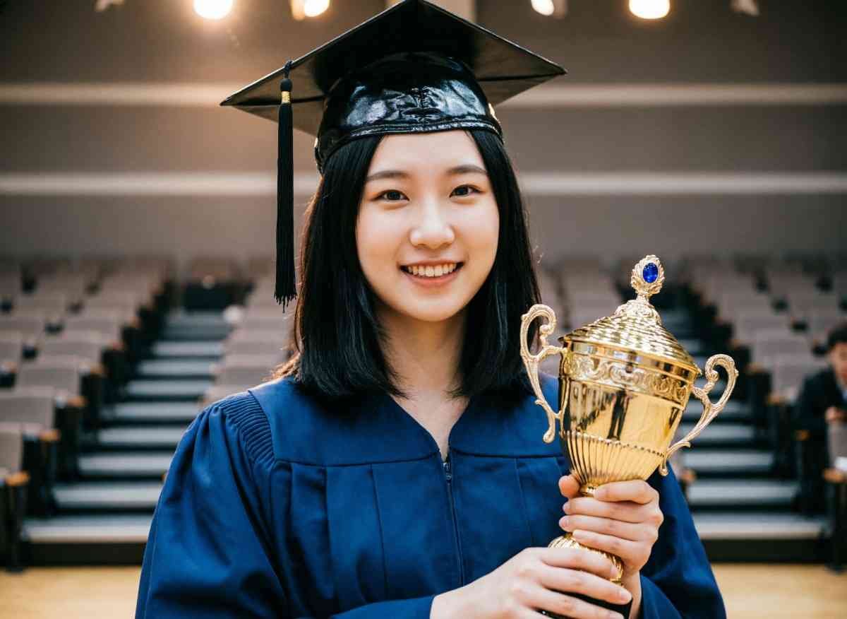 Almus 55'' Sideboard with 4 Glass Doors, 2 Large Drawers and Adjustable Shelves, White/Brown